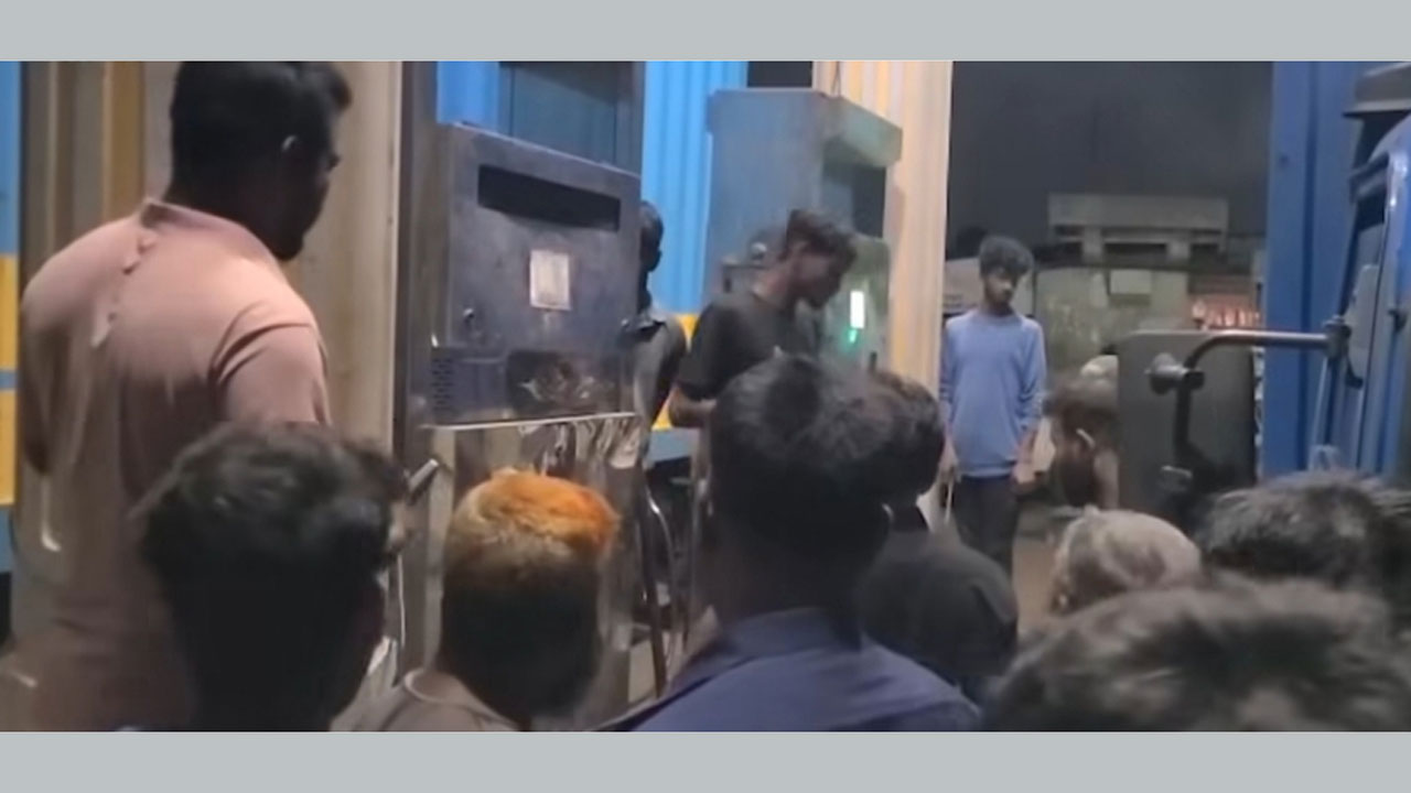 করিম ফিলিং স্টেশনে ভ্রাম্যমাণ আদালতের অভিযান