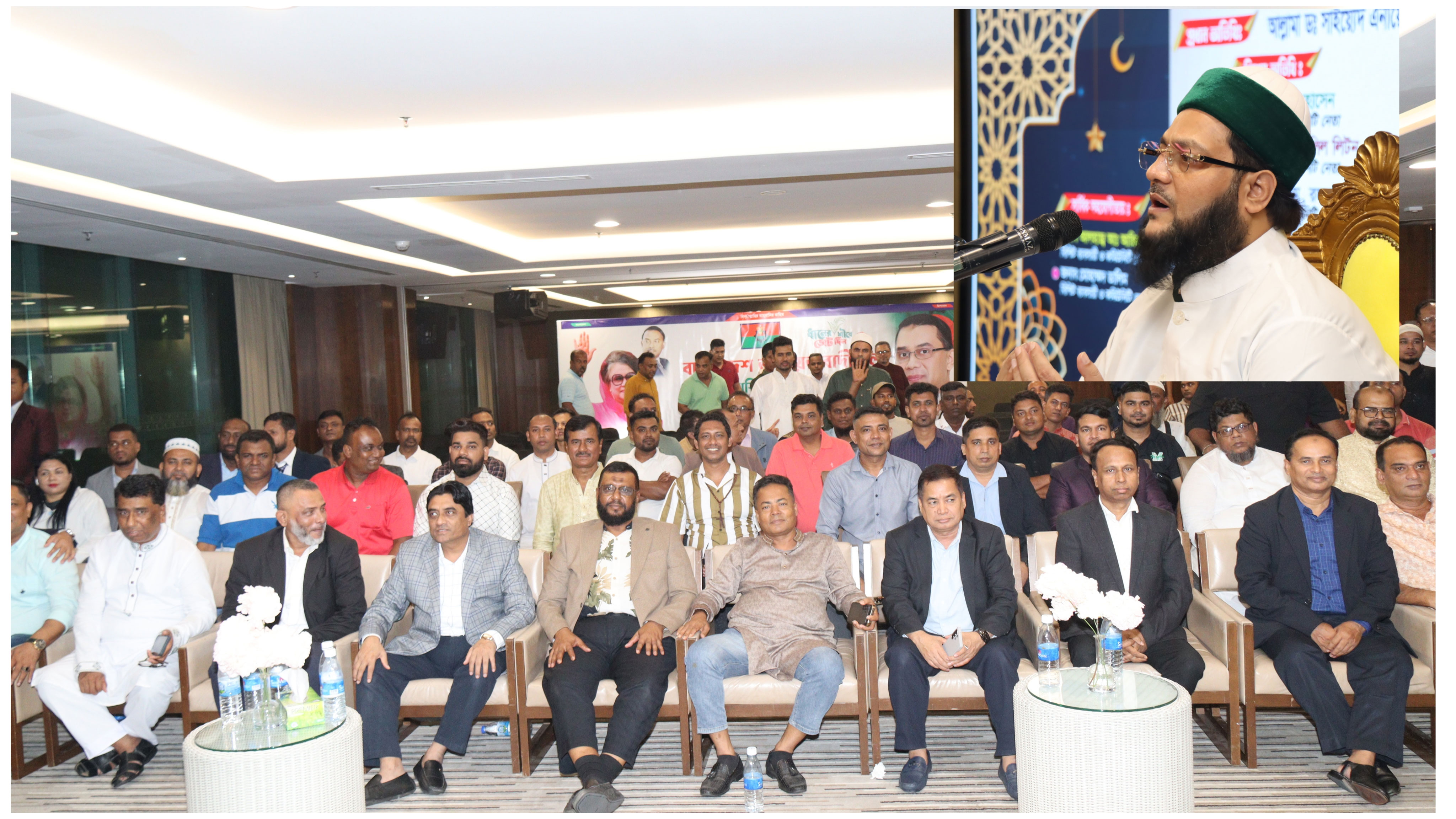 বক্তব্য রাখছেন ড. এনায়েতুল্লাহ আব্বাসী