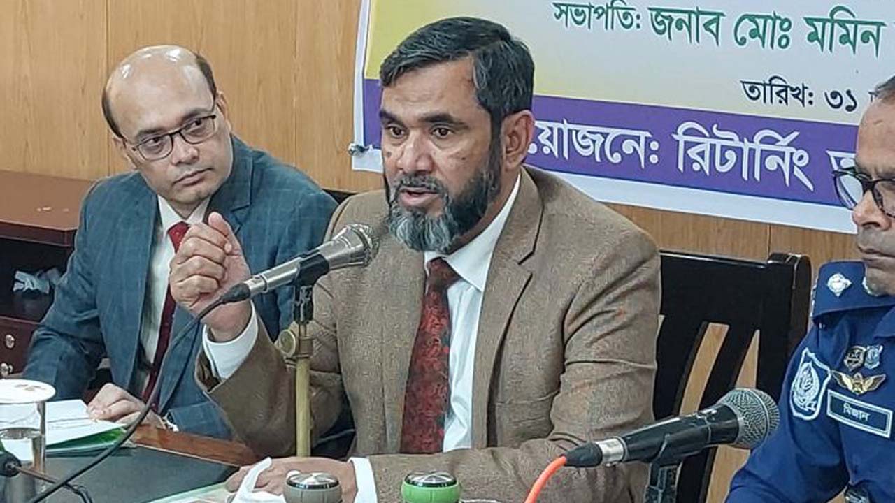 নির্বাচন কমিশনার ব্রিগেডিয়ার জেনারেল (অব.) আবুল ফজল মো: সানাউল্লাহ