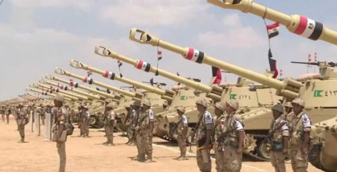 সীমান্তের ১০০ মিটার দূরত্বে মিশরের লাইভ-ফায়ার মহড়ায় ইসরাইলে  আতঙ্ক