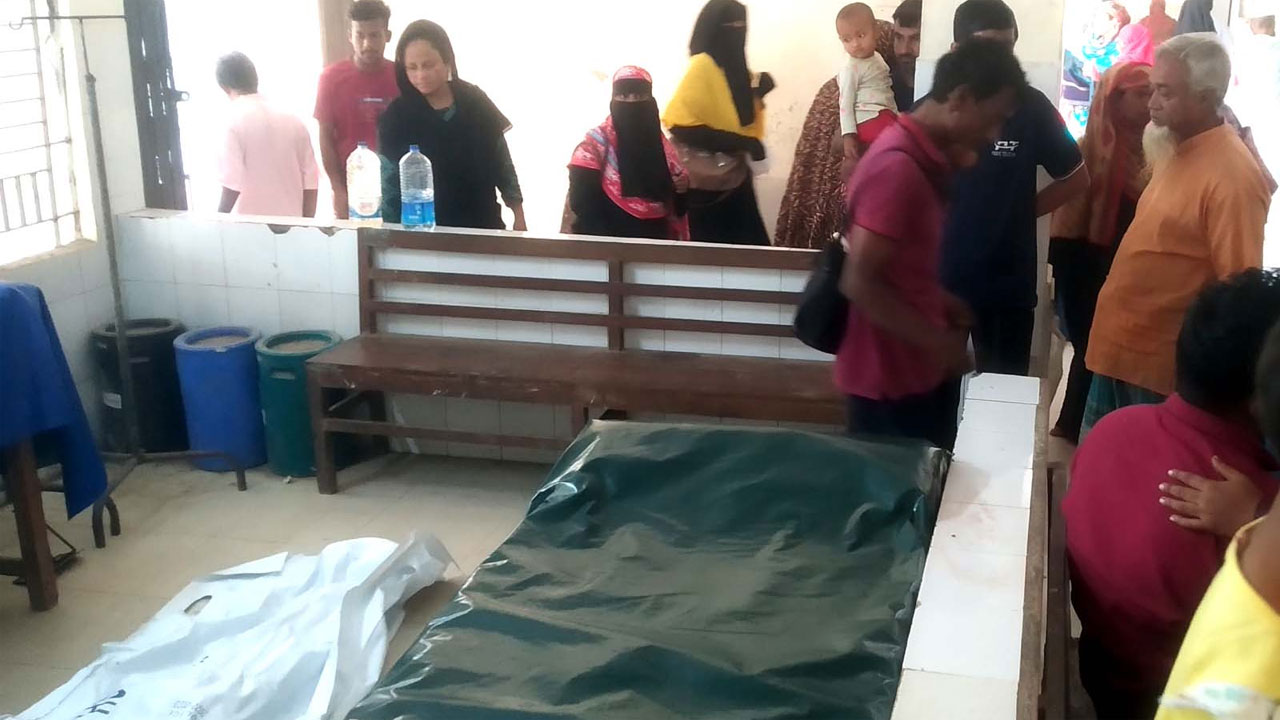 বাসের চাপায় নিহত শিশু