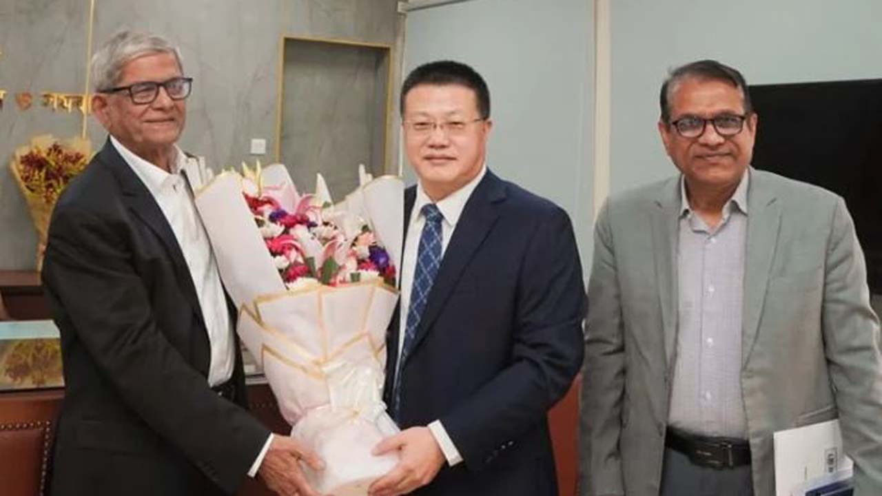 স্থানীয় সরকারমন্ত্রীর সাথে চীনের রাষ্ট্রদূতের সৌজন্য সাক্ষাৎ