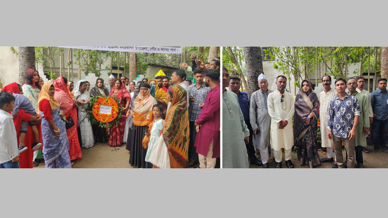 বাবার কবর জিয়ারত করলেন পররাষ্ট্র প্রতিমন্ত্রী শামা ওবায়েদ