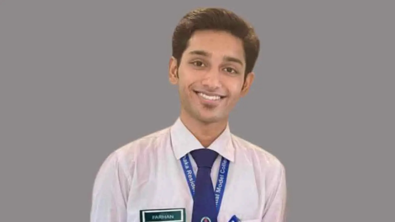 জুলাই গণঅভ্যুত্থানে শহীদ ফারহান ফাইয়াজ