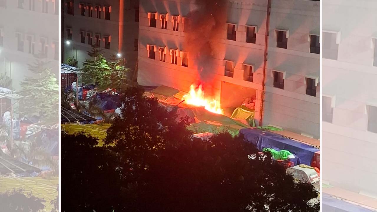 শাহজালাল বিমানবন্দরে কার্গো ভিলেজে আগুন