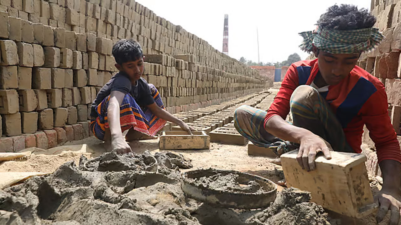 বোয়ালমারীতে ইটভাটায় জ্বালানি সঙ্কট, পরিবার নিয়ে বিপাকে আড়াই শ’ শ্রমিক