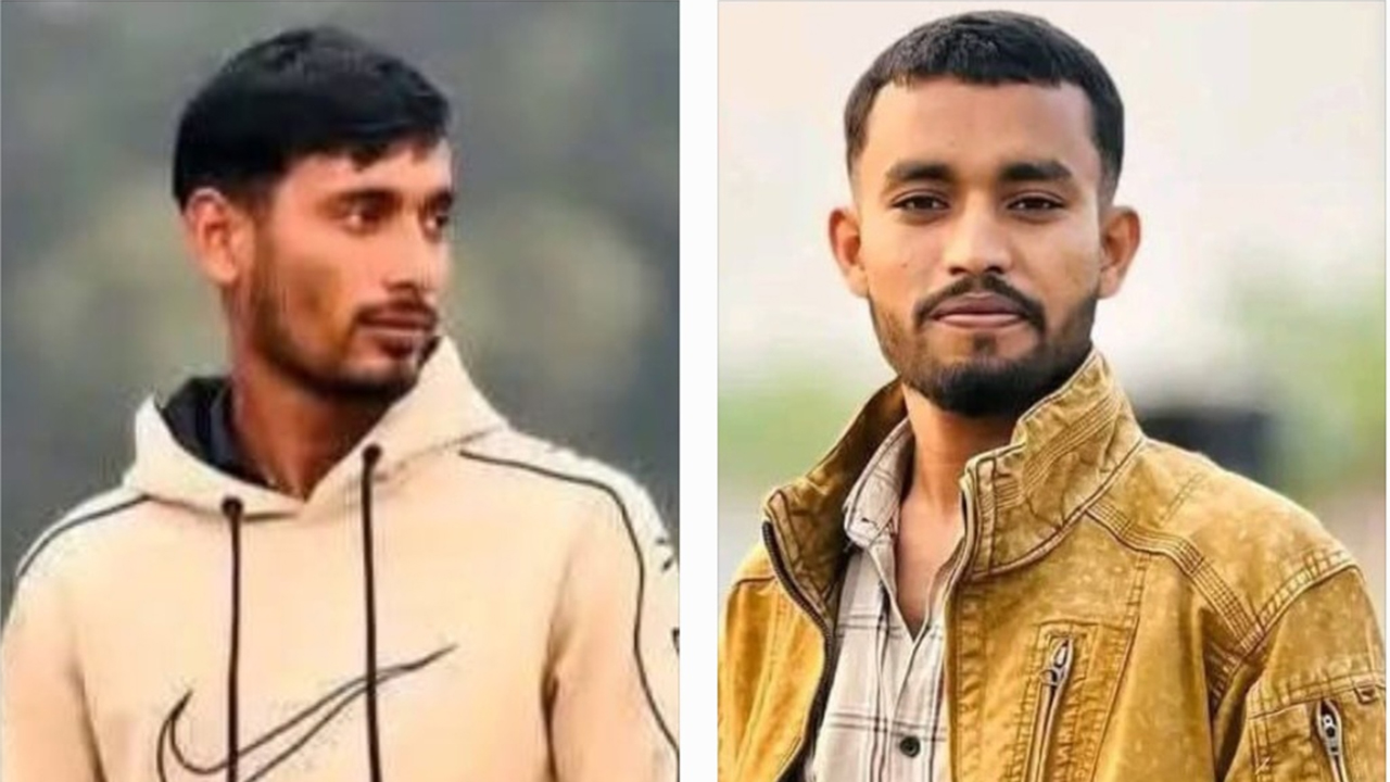 নিহত বাবু ও রাকিব