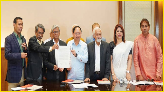 জুলাই জাতীয় সনদে গণফোরামের স্বাক্ষর