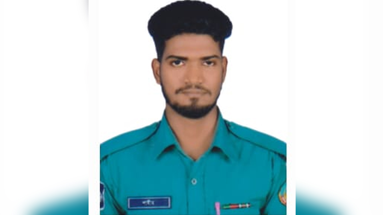নিহত পুলিশ সদস্য শামীম আহমেদ