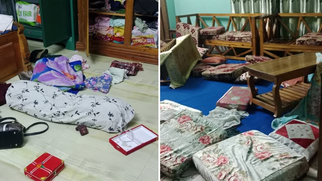 খামারীর বাড়িতে ডাকাতি