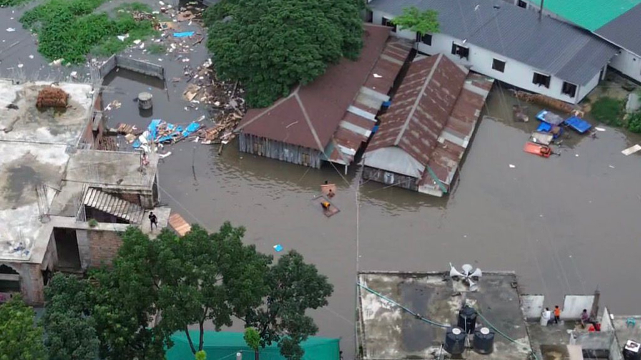 পানিবন্দী একটি এলাকা
