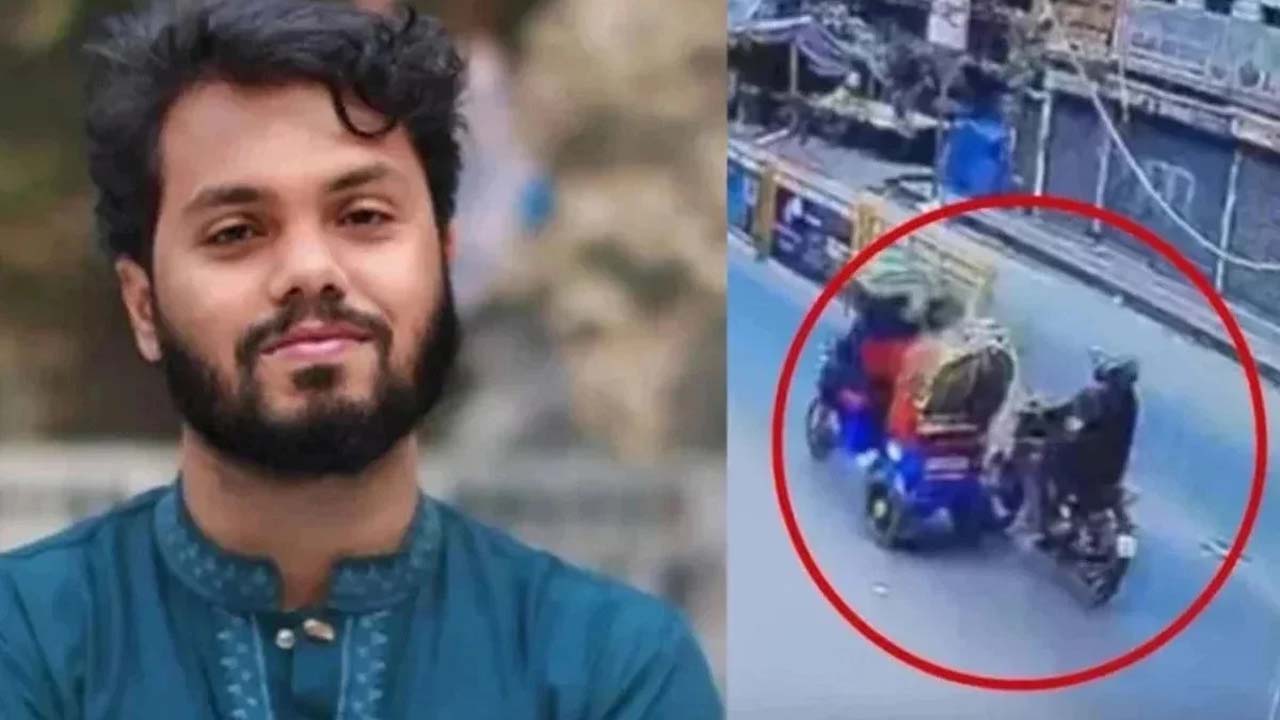 বিজয়নগরের বক্স কালভার্ট এলাকায় শরিফ ওসমান হাদিকে গুলি করা হয় (ডানে)