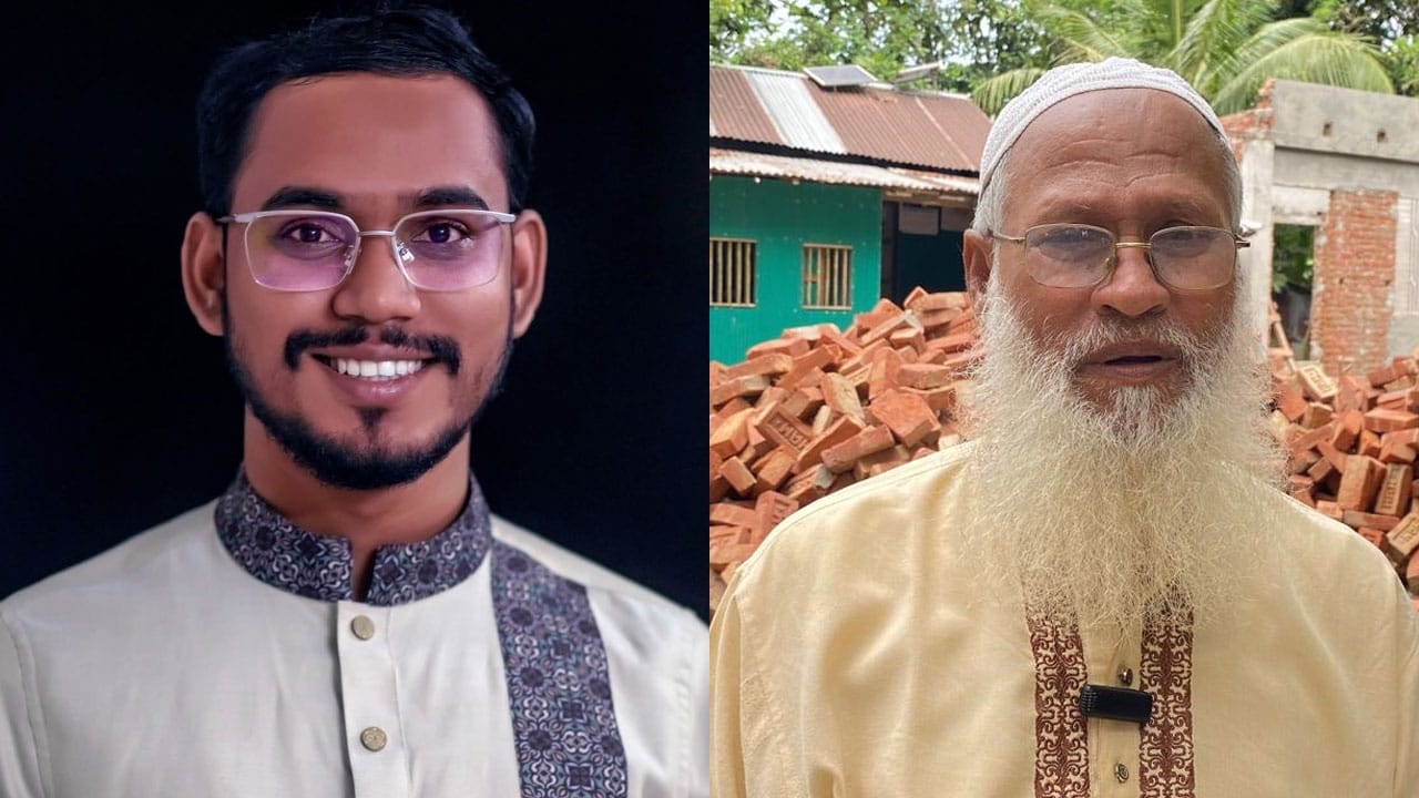 ছেলে হান্নান মাসুদ ও বাবা আমিরুল ইসলাম মোহাম্মদ আবদুল মালেক