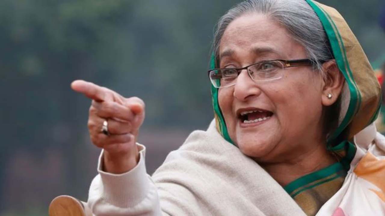 মানবতাবিরোধী অপরাধের মামলায় মৃত্যুদণ্ডপ্রাপ্ত পলাতক শেখ হাসিনা