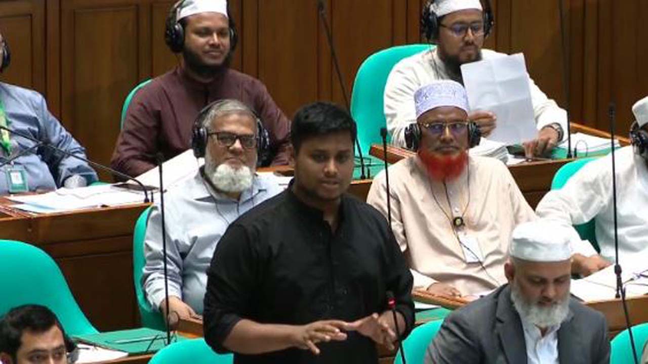 সংসদে হাসনাত আবদুল্লাহ