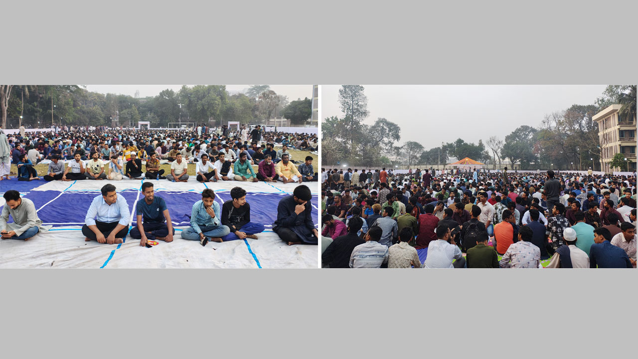 ইফতারে হাজারো শিক্ষার্থী