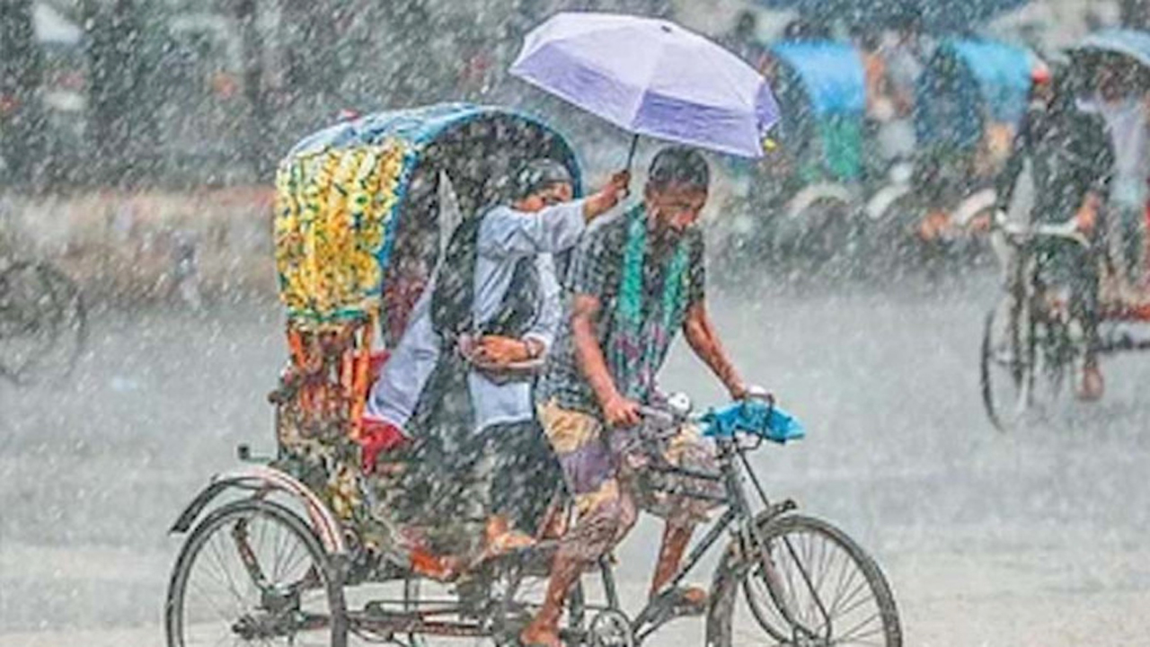 দেশে টানা বৃষ্টির পূর্বাভাস
