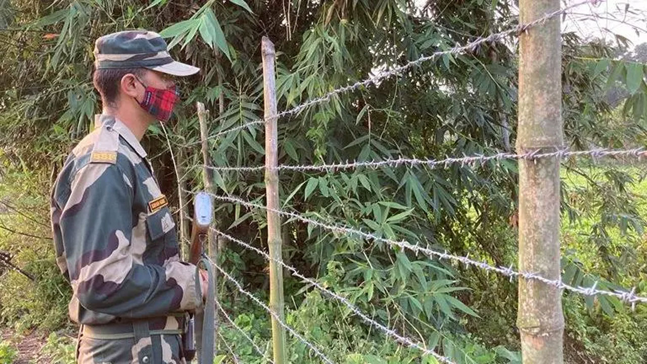 ভারত-বাংলাদেশ সীমান্তের ছবি
