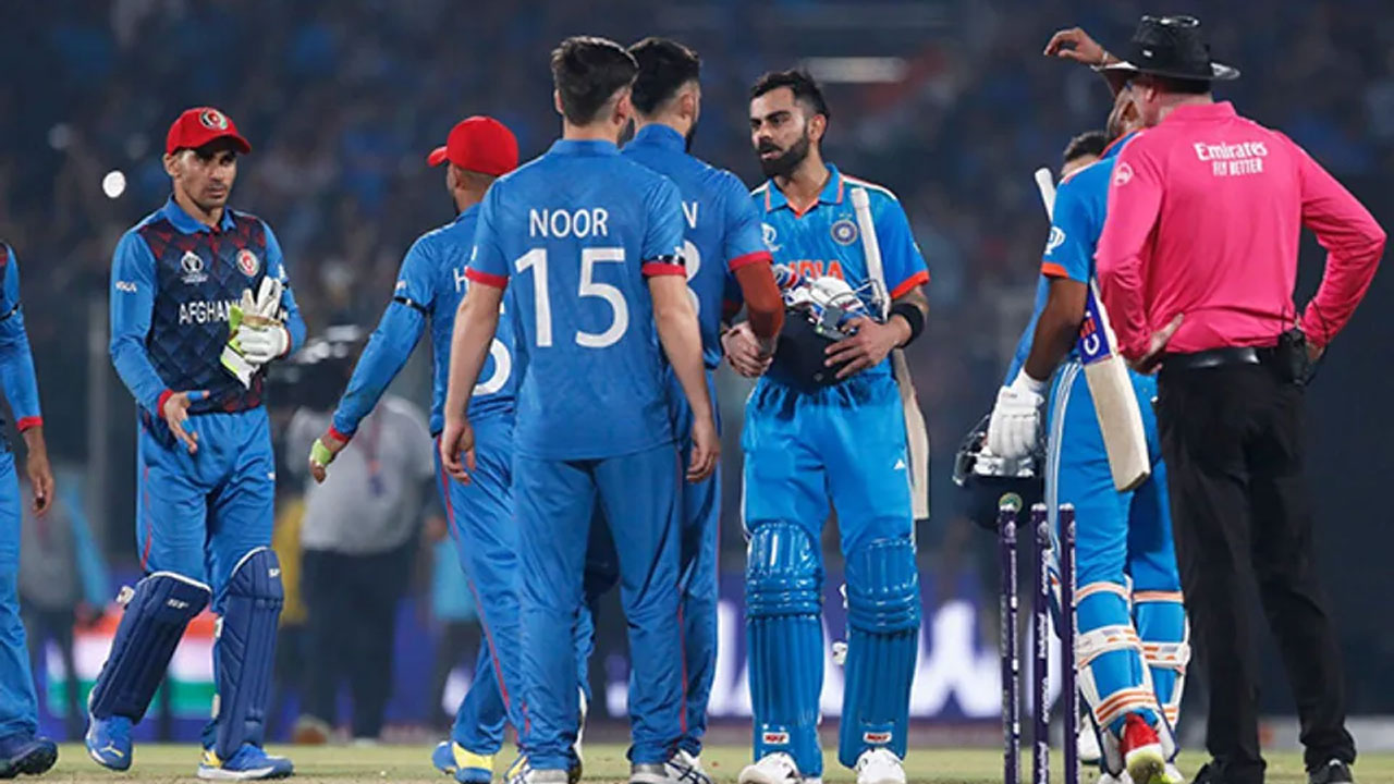 ভারত ও আফগানিস্তানের ক্রিকেটাররা