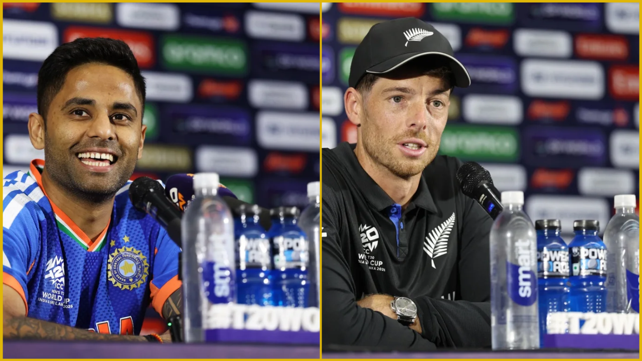 ভারত ও নিউজিল্যান্ডের দুই অধিনায়ক