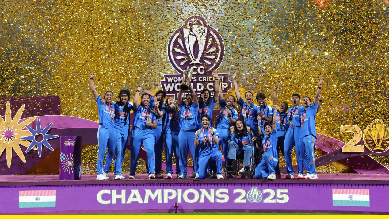 নারী ক্রিকেট বিশ্বকাপে চ্যম্পিয়ন হয়েছে ভারত