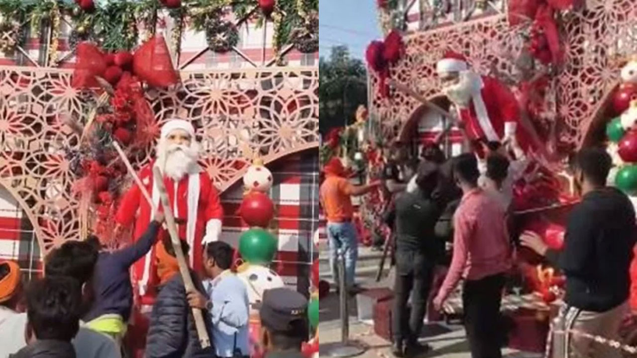 ভারতের বিভিন্ন স্থান থেকে বড়দিন উপলক্ষে করা সাজসজ্জা ভাঙচুর ও হামলার খবর পাওয়া গেছে