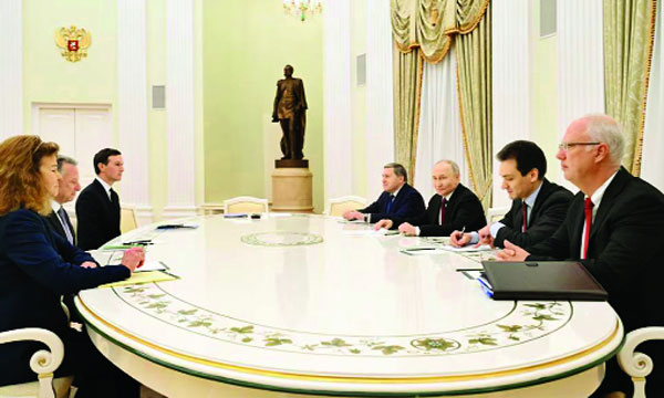 মার্কিন বিশেষ দূত স্টিভ উইটকফের সাথে পুতিনের বৈঠক : ইন্টারনেট