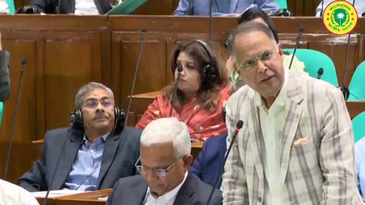 সংসদে ইকবাল হাসান মাহমুদ টুকু