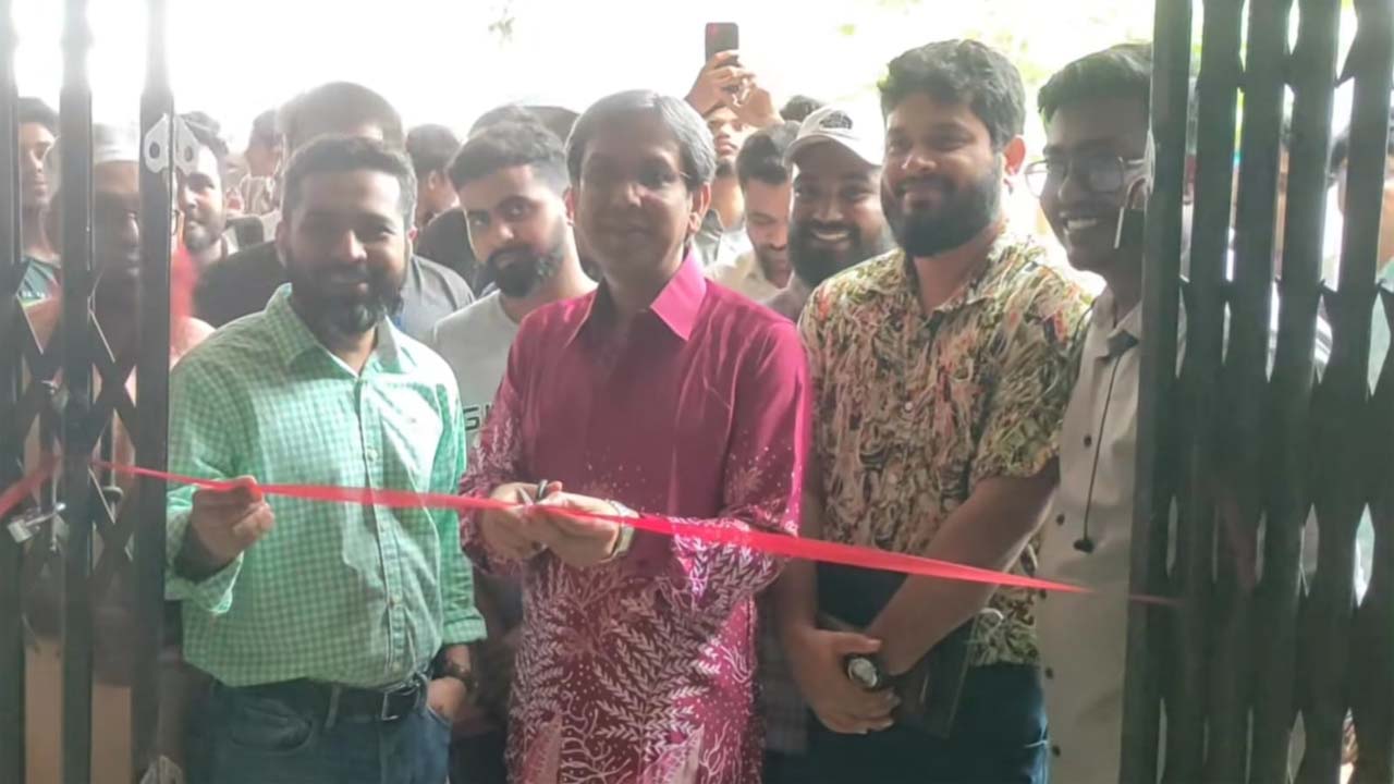যবিপ্রবির কেন্দ্রীয় ক্যাফেটেরিয়া চালু
