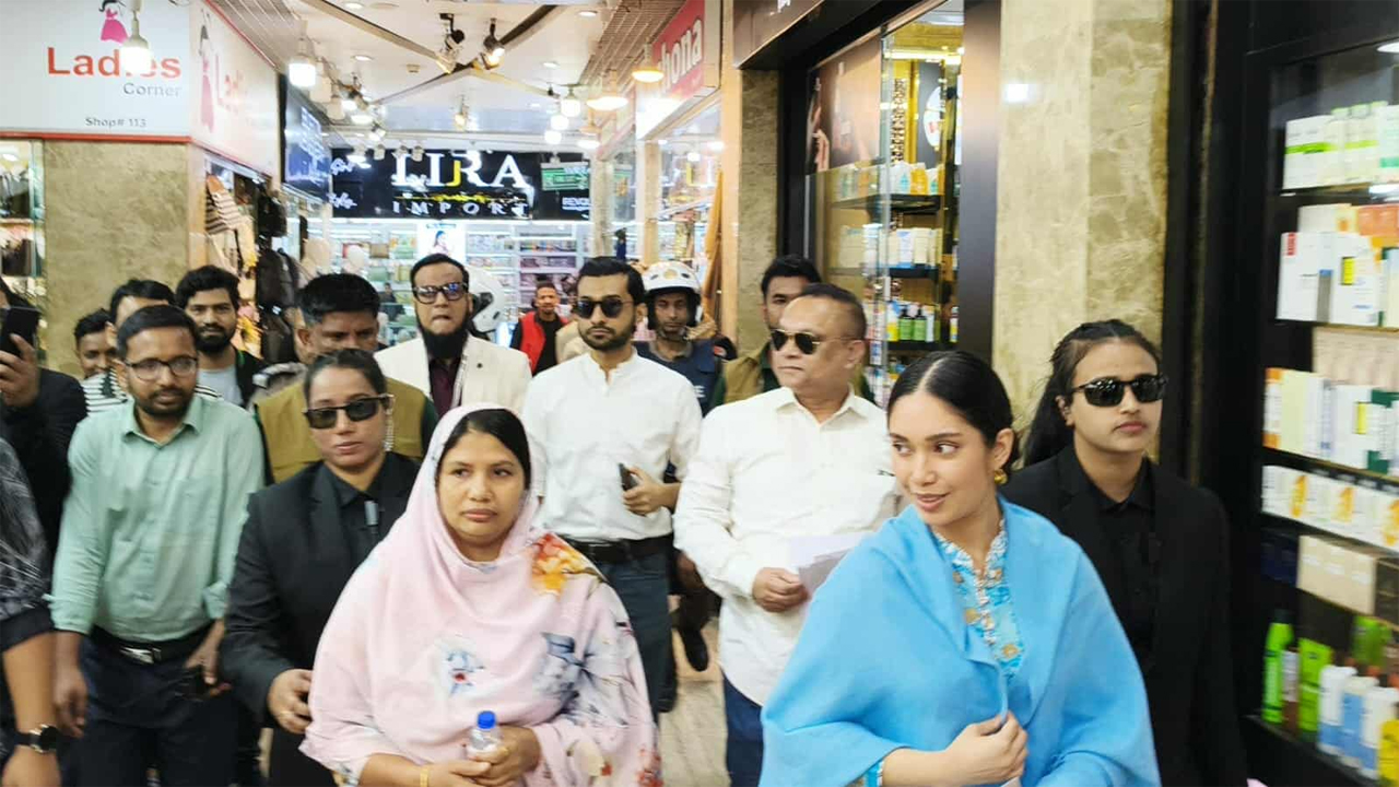 নির্বাচনী গণসংযোগে জাইমা