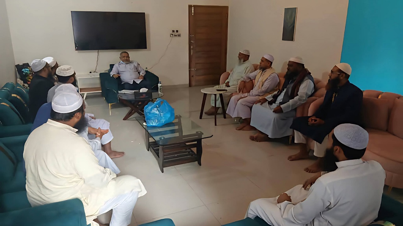 ডা: তাহেরের সাথে ইসলামী আন্দোলন চৌদ্দগ্রাম উপজেলার নেতাদের সাক্ষাৎ