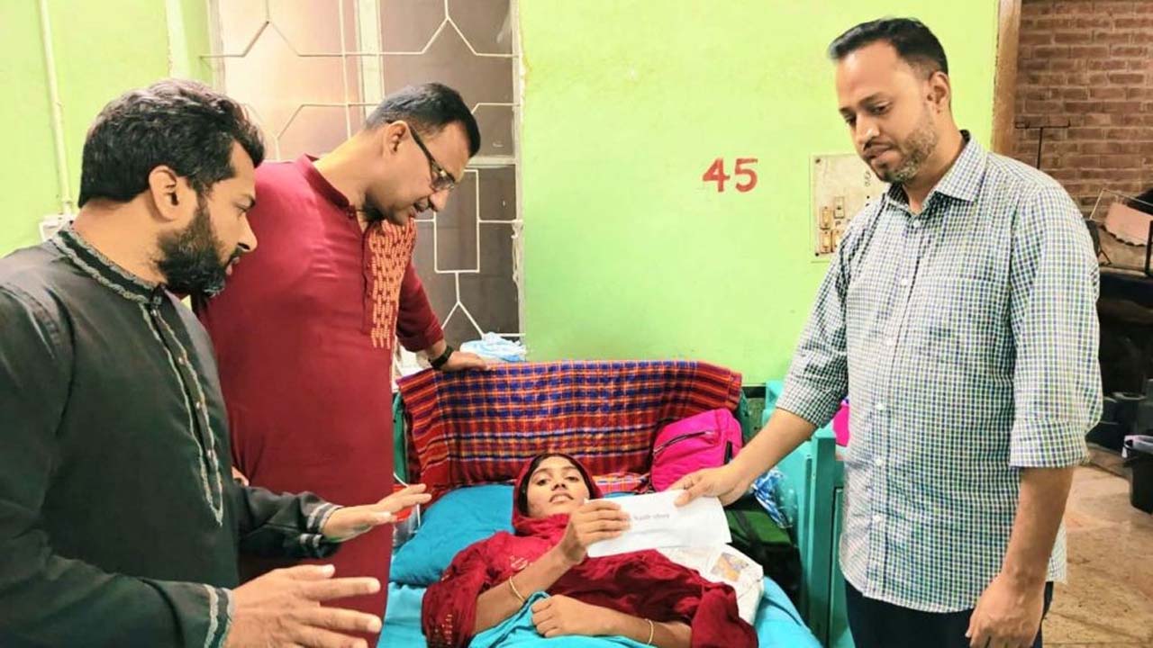 জান্নাতীর পাশে ‘আমরা বিএনপি পরিবার’