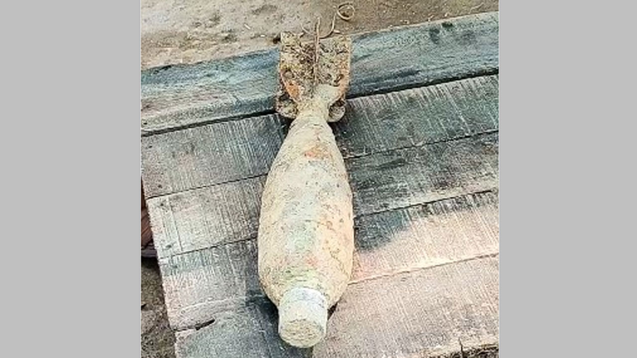 উদ্ধার হওয়া মর্টারশেল