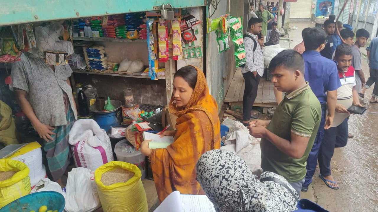 ভোক্তা অধিকার সংরক্ষণ অধিদফতরের অভিযান