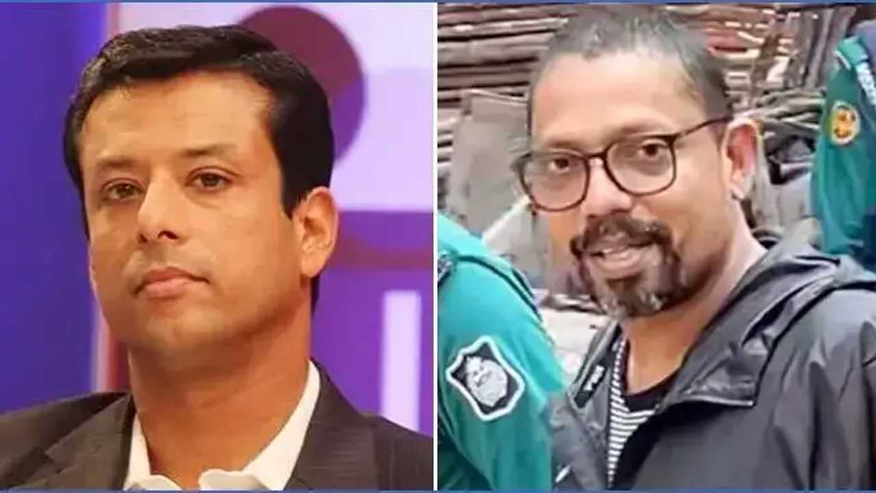 সজীব ওয়াজেদ জয় ও জুনাইদ আহমেদ পলক