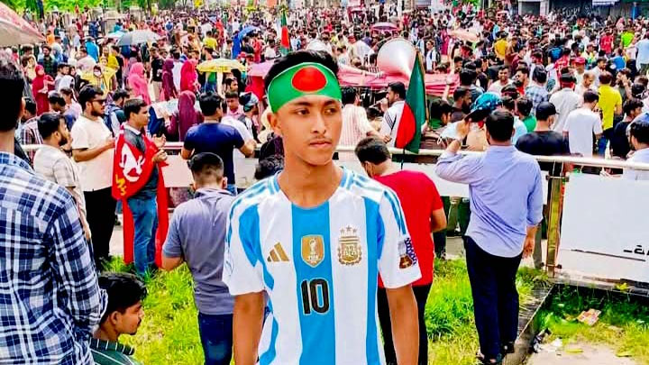 জুলাইযোদ্ধা তানজিম মাহমুদ