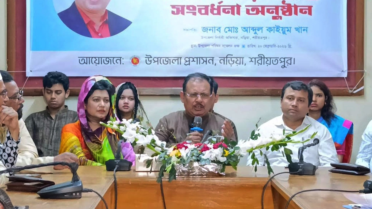 উন্নত নড়িয়া-সখিপুর গড়ার প্রত্যয় ব্যক্ত করলেন এমপি শফিকুর রহমান কিরন