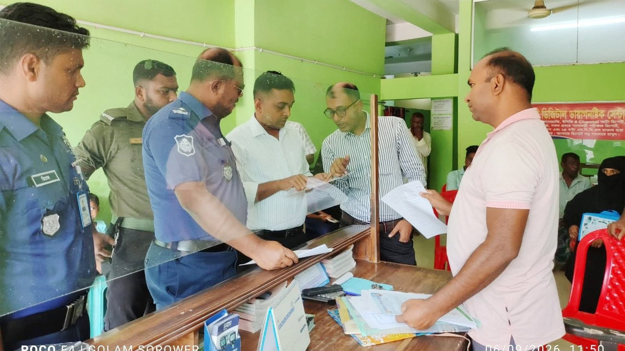 কলারোয়ায় দুই ডায়াগনস্টিক সেন্টারকে জরিমানা