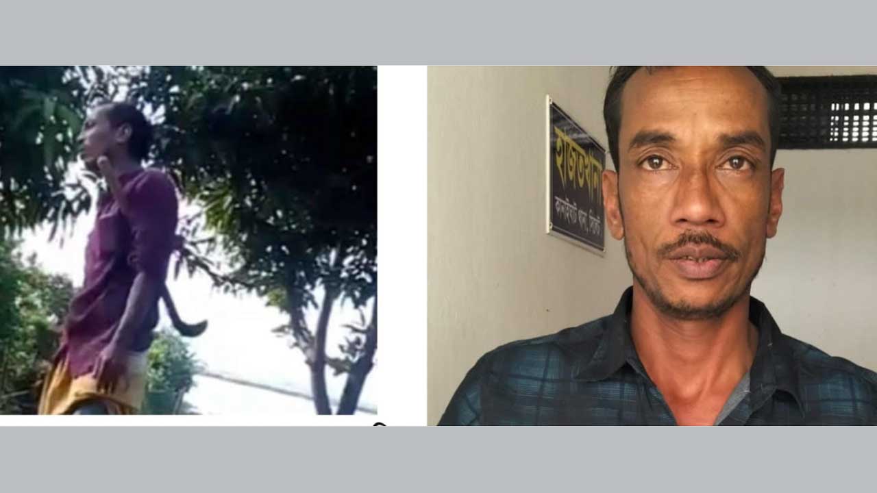 কানাইঘাটে গ্রেফতার যুবলীগ ক্যাডার জাকারিয়া