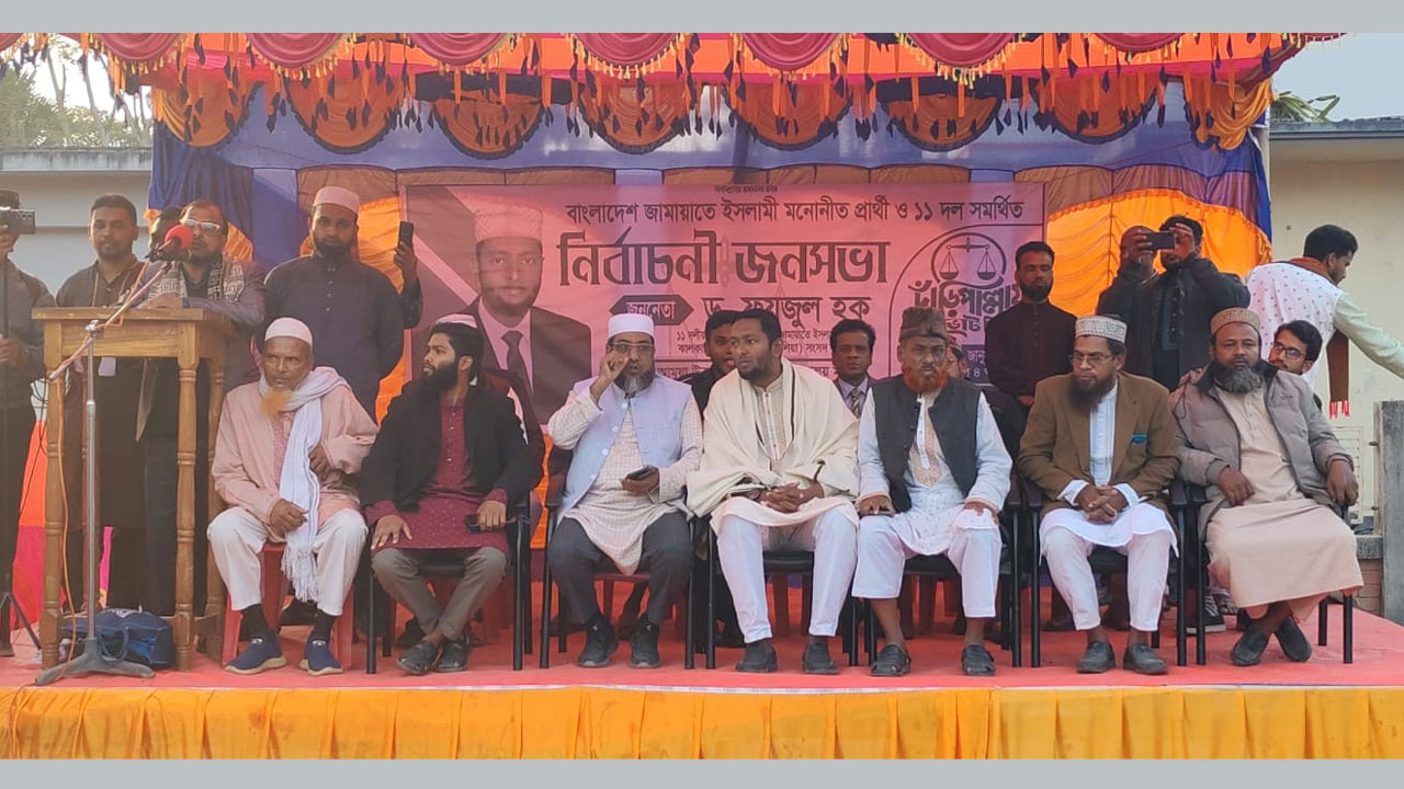 নির্বাচনী জনসভা