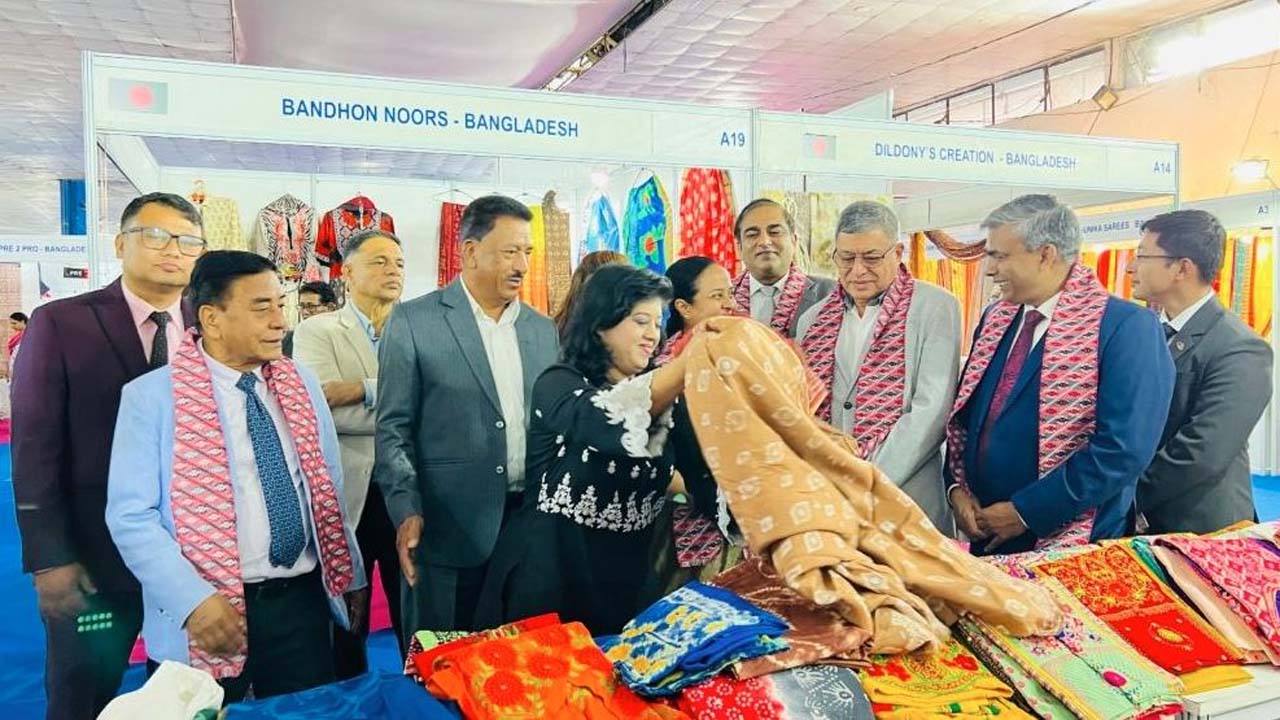 বাংলাদেশ প্যাভিলিয়ন কাঠমান্ডু বাণিজ্যমেলায় সবচেয়ে বড় আকর্ষণ