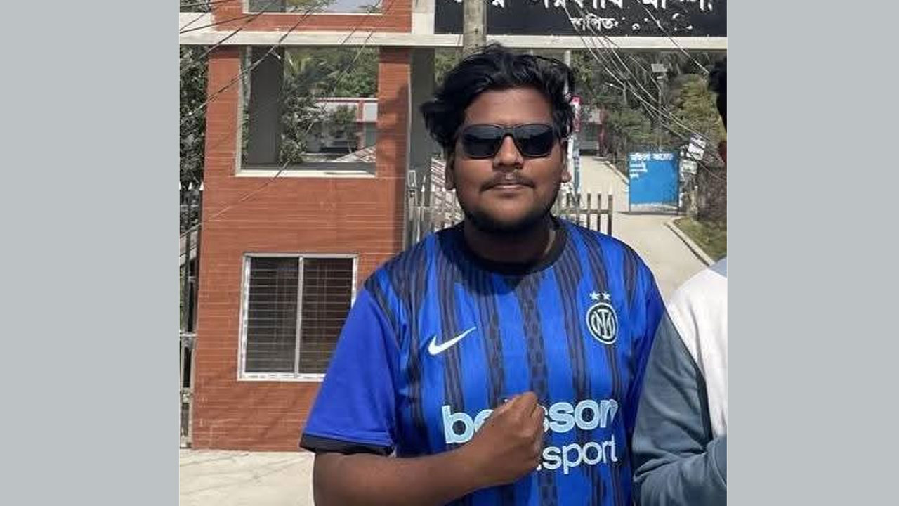 দুর্ঘটনায় নিহত সাব্বির হোসেন