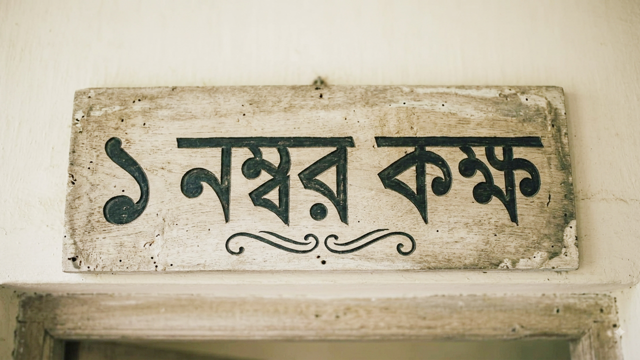কিশোরগঞ্জ সার্কিট হাউজের ১ নম্বর কক্ষ