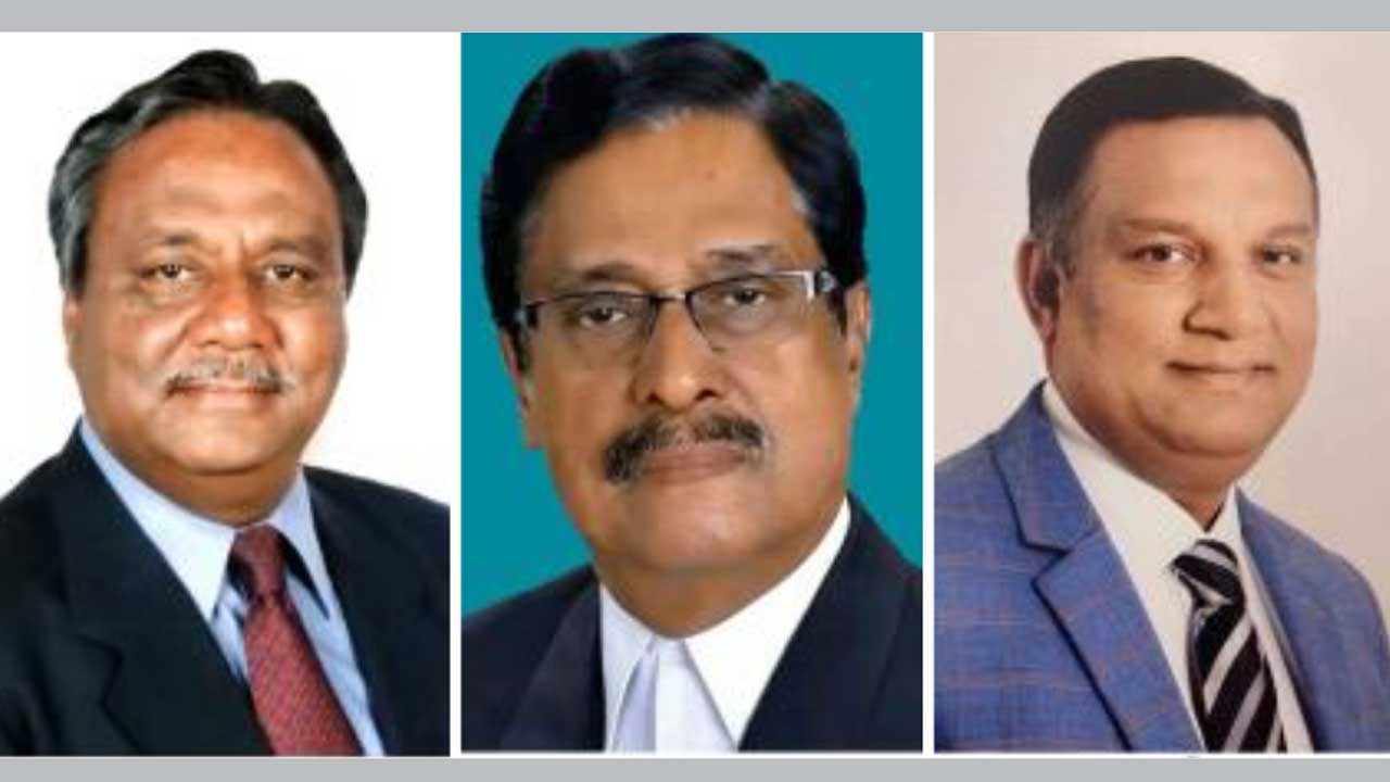 ড. এম ওসমান ফারুক, অ্যাডভোকেট ফজলুর রহমান ও মো: শরীফুল আলম