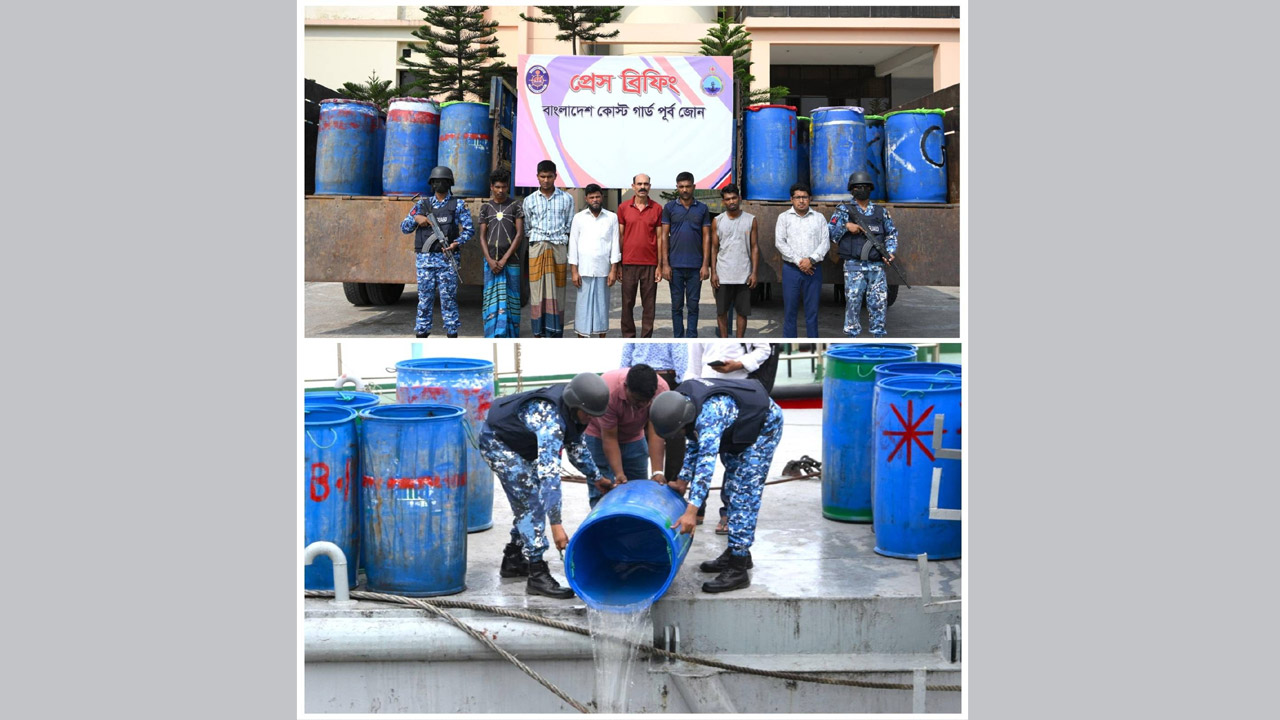কর্ণফুলীতে ৬ কোটি টাকার চিংড়ি রেণু জব্দ