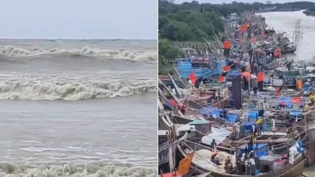 সমুদ্রবন্দরে সতর্ক সঙ্কেত