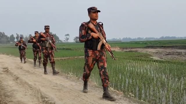 সীমান্তে বিজিবির টহল