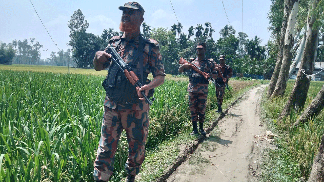 বিজিবির টহল