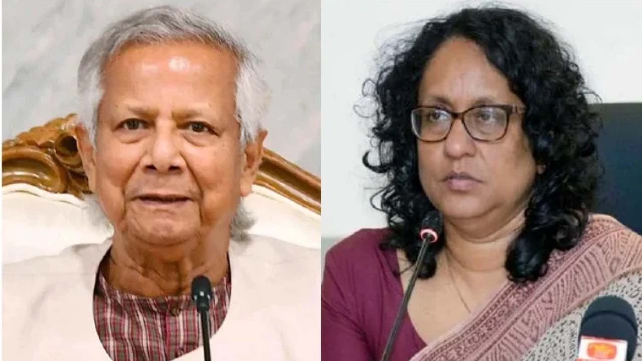 প্রধান উপদেষ্টা অধ্যাপক ড. মুহাম্মদ ইউনূস ও শ্রীলঙ্কার প্রধানমন্ত্রী ড. হরিণী অমরাসুরিয়া