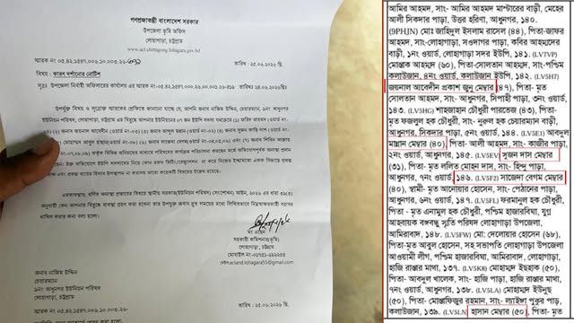 মামলা ও নোটিশের কপি
